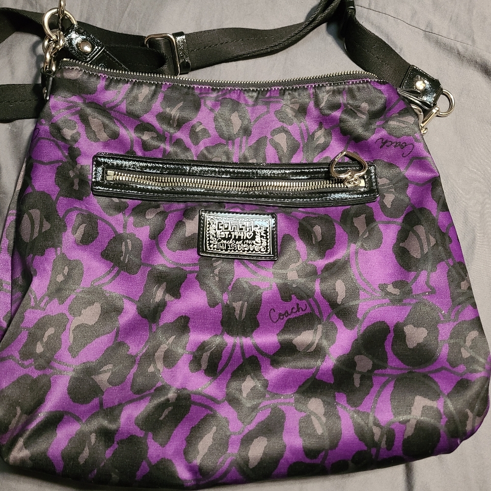 Coach poppy crossbody bag